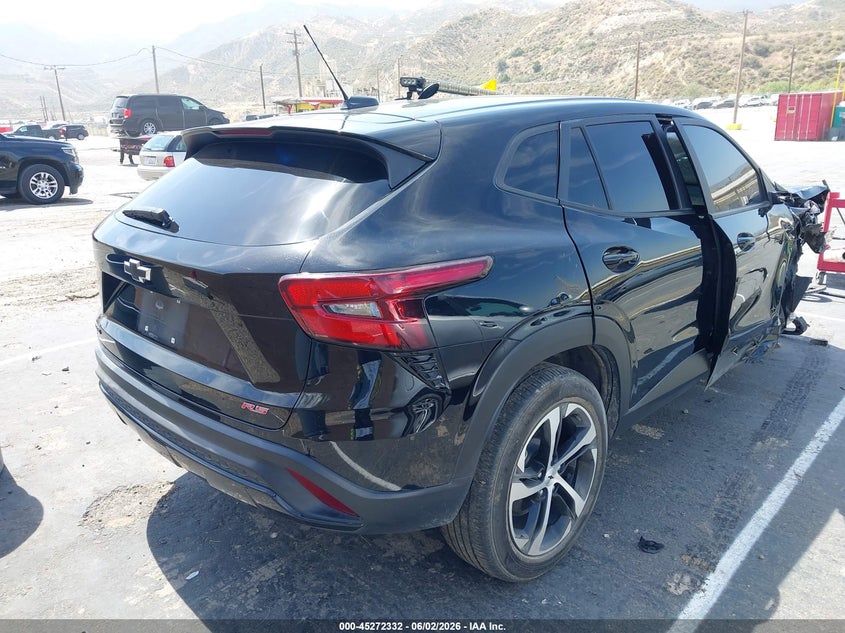 2024 Chevrolet Trax VIN KL77LGE23RC174209 IAAI salvage auction — RIGHT FRONT, Salvage Title, sold $2,050 on 2026-07-22 (photo 4)