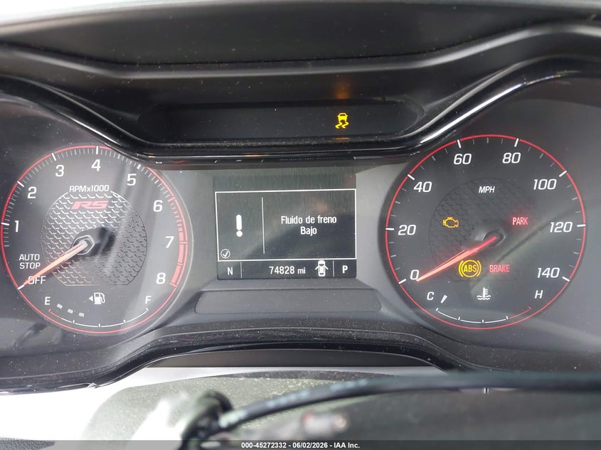 2024 Chevrolet Trax VIN KL77LGE23RC174209 IAAI salvage auction — RIGHT FRONT, Salvage Title, sold $2,050 on 2026-07-22 (photo 7)