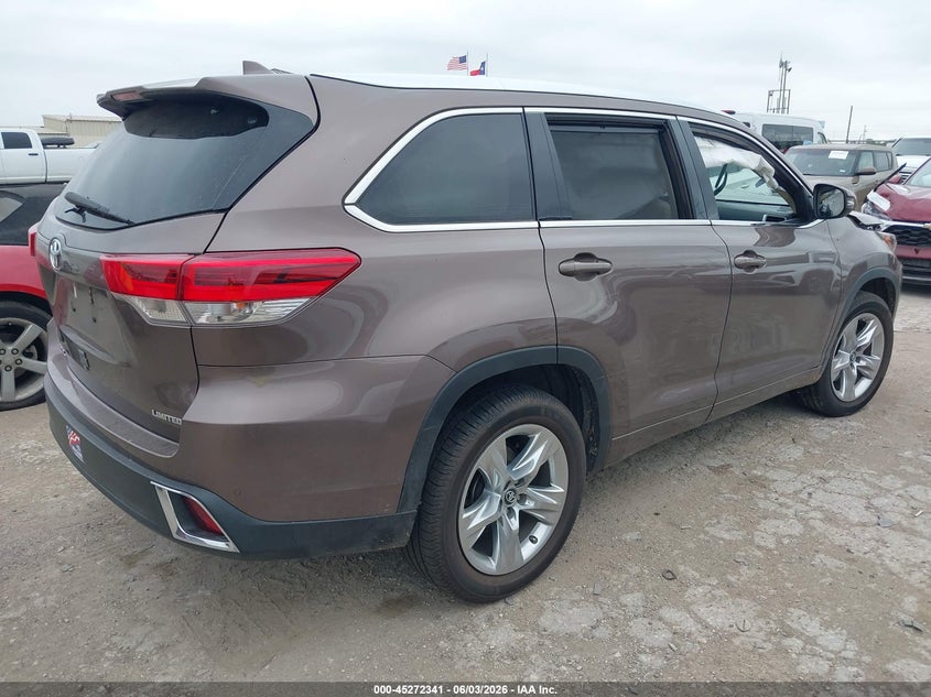 2018 Toyota Highlander VIN 5TDYZRFH0JS275232 IAAI salvage auction — FRONT END, Salvage Title, sold $8,250 on 2026-07-20 (photo 4)
