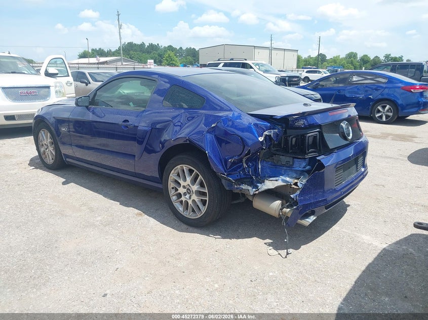 2013 Ford Mustang VIN 1ZVBP8CF2D5221107 IAAI salvage auction — LEFT REAR, Salvage (Texas), sold $7,200 on 2026-07-29 (photo 3)