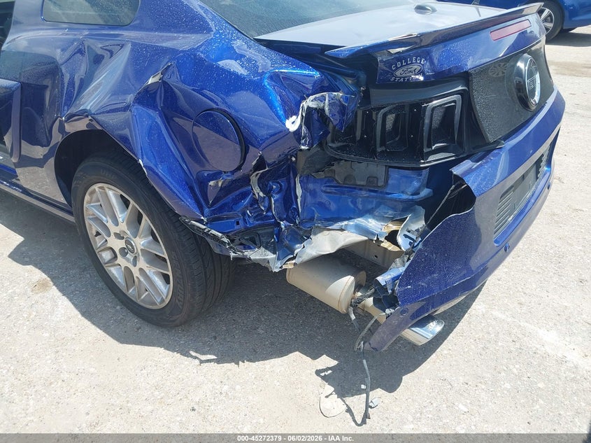 2013 Ford Mustang VIN 1ZVBP8CF2D5221107 IAAI salvage auction — LEFT REAR, Salvage (Texas), sold $7,200 on 2026-07-29 (photo 6)