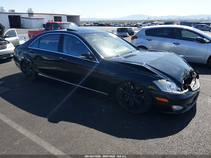 2009 Mercedes-benz S class VIN WDDNG71X69A281692 IAAI salvage auction — NORMAL WEAR, Clear (Nevada), sold $100 on 2026-07-24 (photo 1)