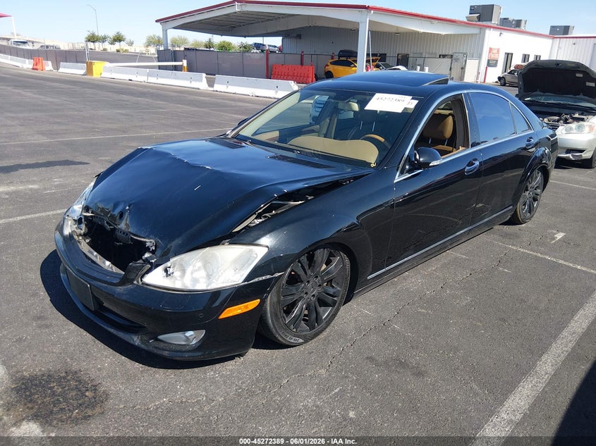2009 Mercedes-benz S class VIN WDDNG71X69A281692 IAAI salvage auction — NORMAL WEAR, Clear (Nevada), sold $100 on 2026-07-24 (photo 2)