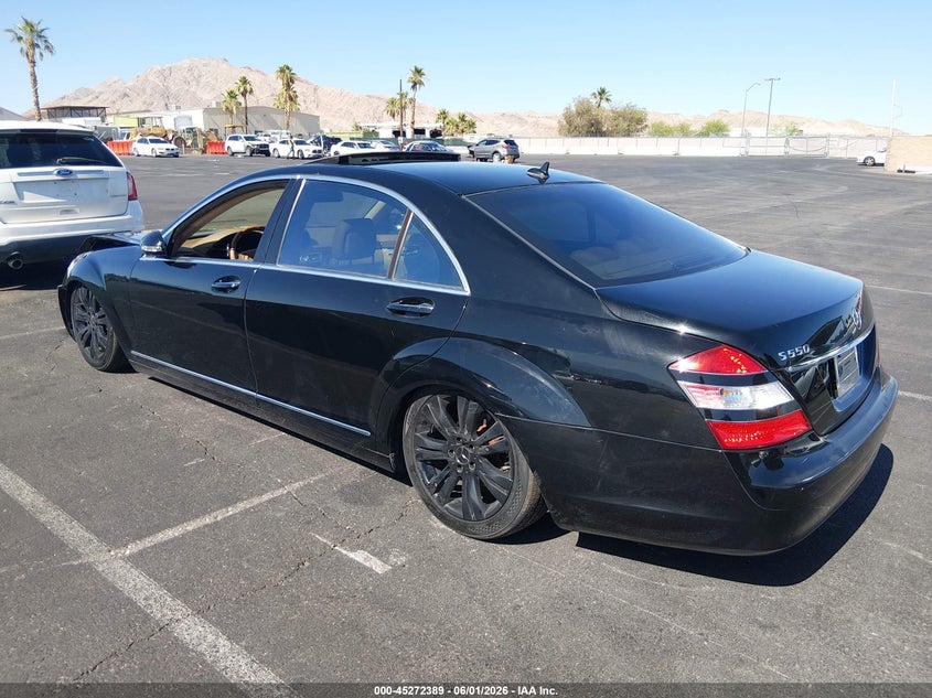 2009 Mercedes-benz S class VIN WDDNG71X69A281692 IAAI salvage auction — NORMAL WEAR, Clear (Nevada), sold $100 on 2026-07-24 (photo 3)