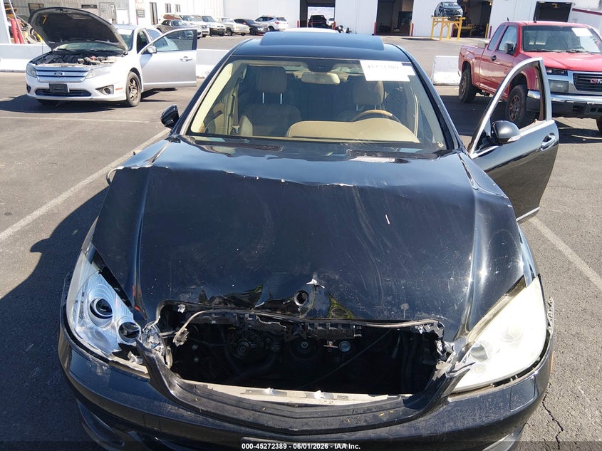 2009 Mercedes-benz S class VIN WDDNG71X69A281692 IAAI salvage auction — NORMAL WEAR, Clear (Nevada), sold $100 on 2026-07-24 (photo 6)