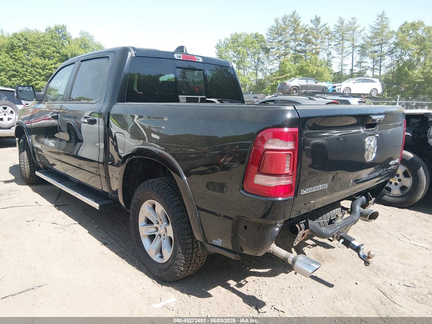 2021 Ram 1500 VIN 1C6SRFJTXMN697266 IAAI salvage auction — REAR END, Salvage Title, sold $11,000 on 2026-07-23 (photo 3)