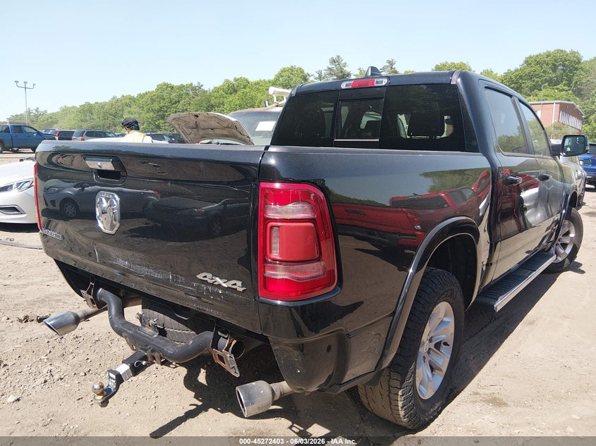 2021 Ram 1500 VIN 1C6SRFJTXMN697266 IAAI salvage auction — REAR END, Salvage Title, sold $11,000 on 2026-07-23 (photo 4)