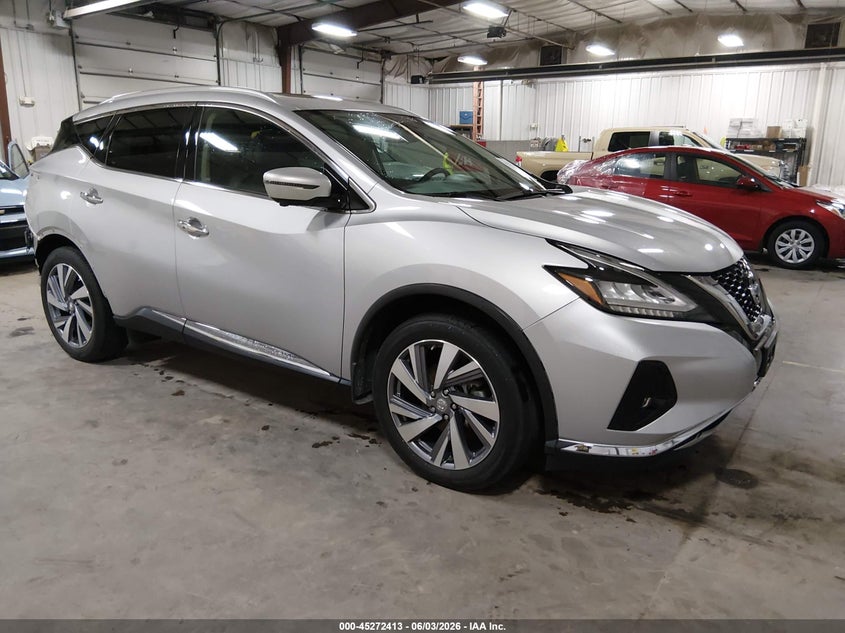 2020 Nissan Murano VIN 5N1AZ2DS2LN130544 IAAI salvage auction — REAR END, Salvage (Iowa), sold $6,000 on 2026-08-01 (photo 1)