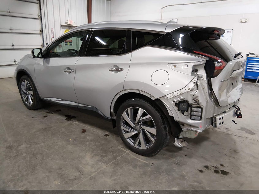 2020 Nissan Murano VIN 5N1AZ2DS2LN130544 IAAI salvage auction — REAR END, Salvage (Iowa), sold $6,000 on 2026-08-01 (photo 3)