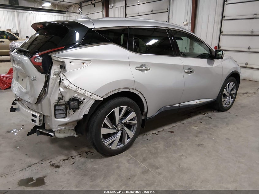 2020 Nissan Murano VIN 5N1AZ2DS2LN130544 IAAI salvage auction — REAR END, Salvage (Iowa), sold $6,000 on 2026-08-01 (photo 4)