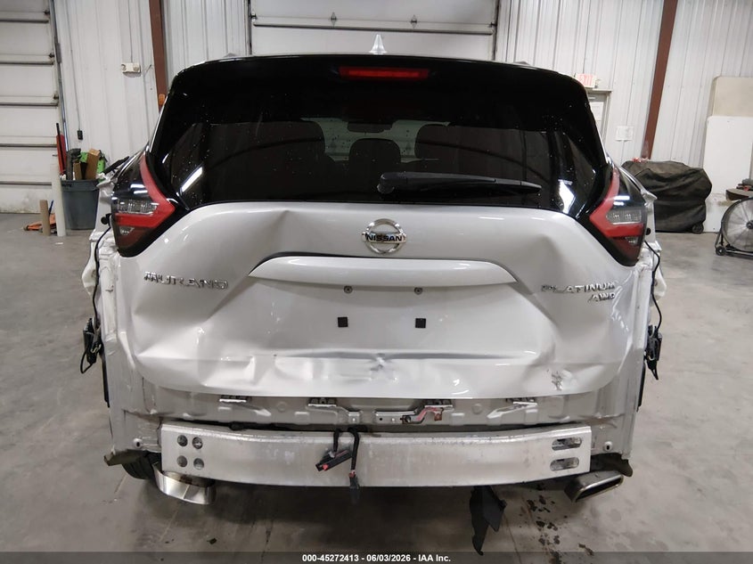 2020 Nissan Murano VIN 5N1AZ2DS2LN130544 IAAI salvage auction — REAR END, Salvage (Iowa), sold $6,000 on 2026-08-01 (photo 6)