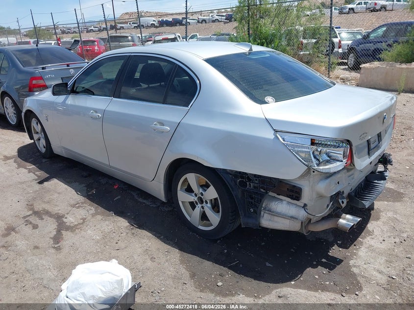 2006 BMW 5 series VIN WBANB53566CP01781 IAAI salvage auction — REAR END, Salvage (New Mexico), sold $950 on 2026-07-06 (photo 3)