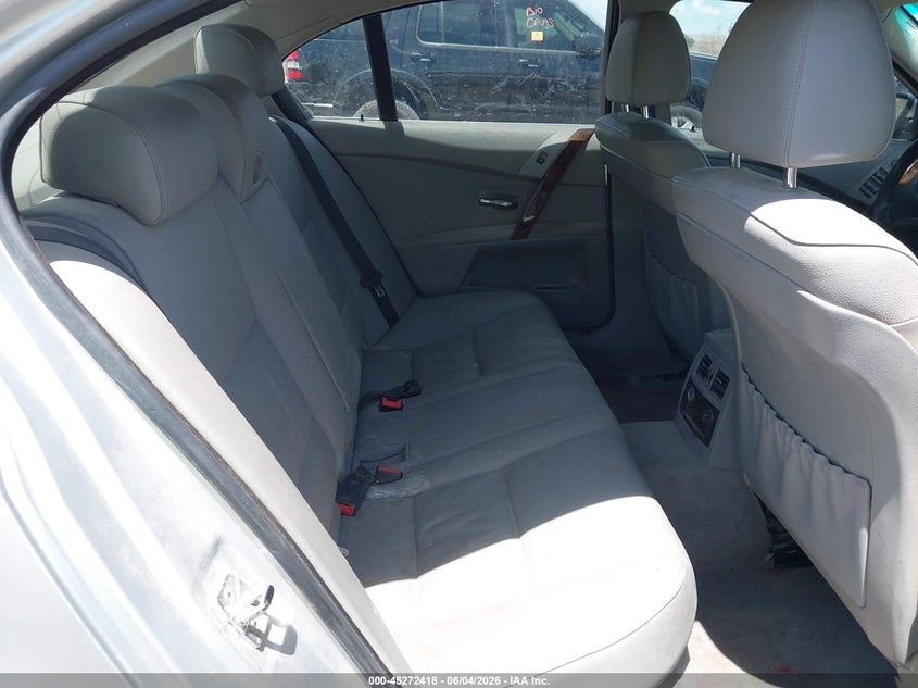 2006 BMW 5 series VIN WBANB53566CP01781 IAAI salvage auction — REAR END, Salvage (New Mexico), sold $950 on 2026-07-06 (photo 8)