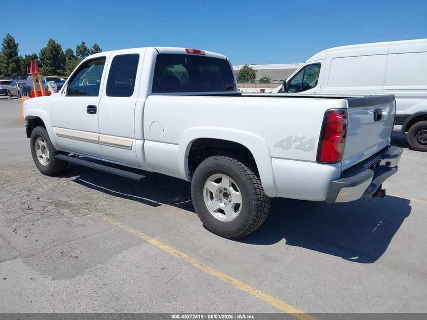 2006 Chevrolet Silverado 1500 VIN 1GCEK19B66Z243424 IAAI salvage auction — FRONT END, Salvage (California), sold $1,200 on 2026-07-10 (photo 3)