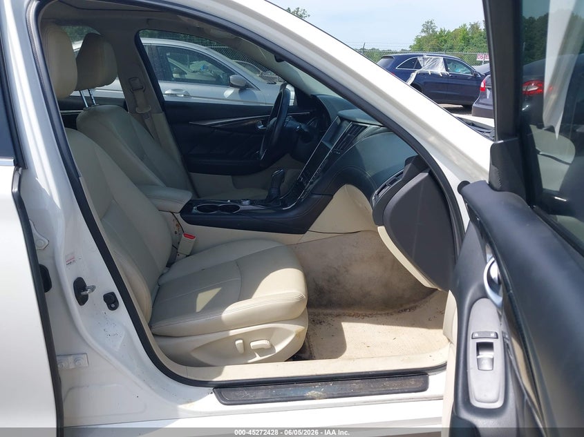 2018 Infiniti Q50 VIN JN1EV7AR8JM440560 IAAI salvage auction — LEFT REAR, Salvage (Virginia), sold $4,450 on 2026-07-13 (photo 5)