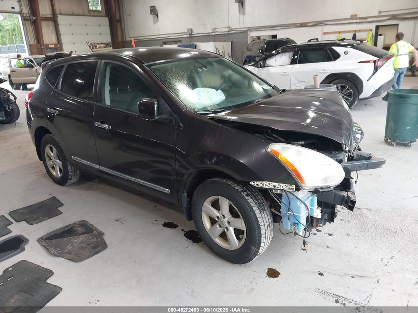 2013 Nissan Rogue VIN JN8AS5MV9DW614019 IAAI salvage auction — FRONT END, Mv-907A (New York), sold $400 on 2026-07-08 (photo 1)
