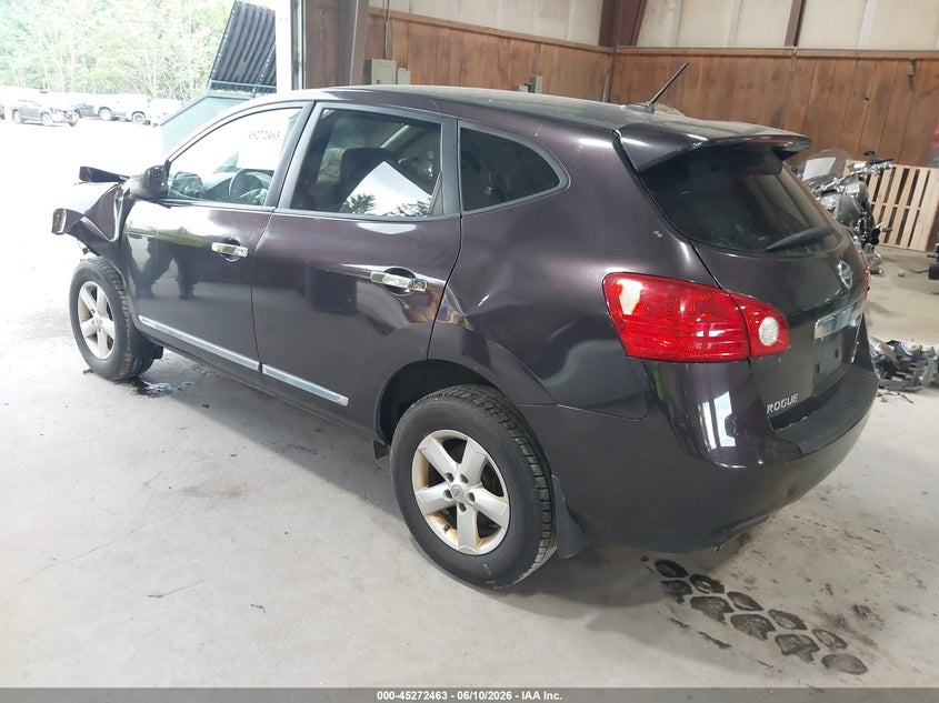 2013 Nissan Rogue VIN JN8AS5MV9DW614019 IAAI salvage auction — FRONT END, Mv-907A (New York), sold $400 on 2026-07-08 (photo 3)