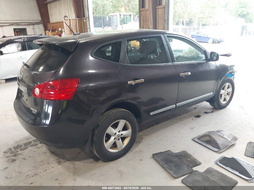 2013 Nissan Rogue VIN JN8AS5MV9DW614019 IAAI salvage auction — FRONT END, Mv-907A (New York), sold $400 on 2026-07-08 (photo 4)