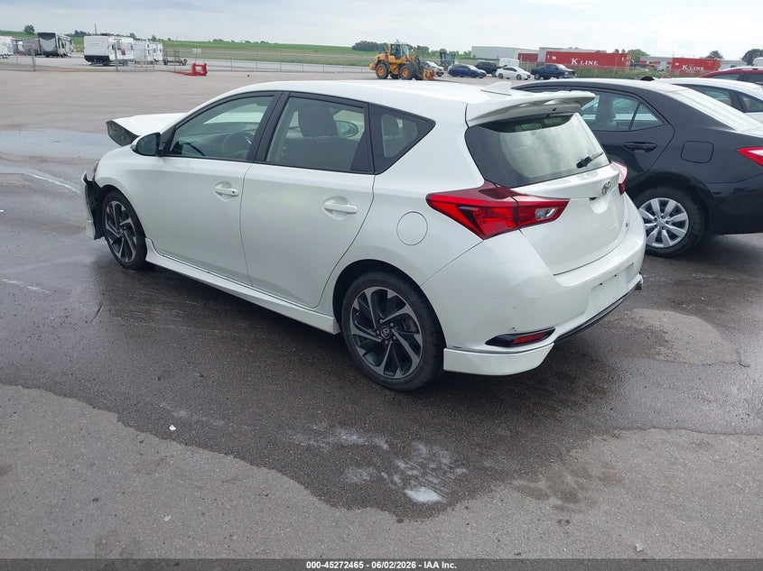 2018 Toyota Corolla VIN JTNKARJE8JJ570260 IAAI salvage auction — FRONT END, Salvage Title, sold $3,450 on 2026-07-23 (photo 3)