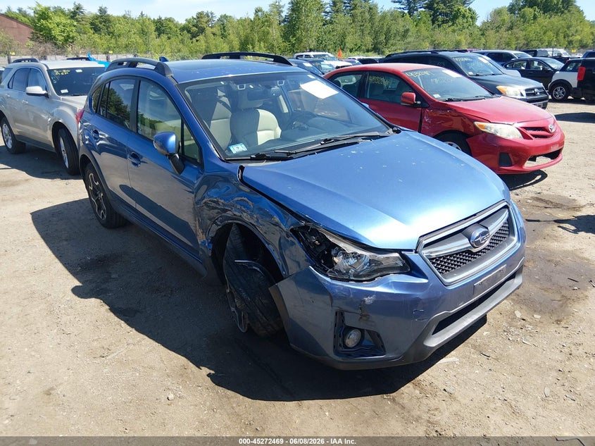2016 Subaru Xv VIN JF2GPANC2G8220174 IAAI salvage auction — RIGHT FRONT, Salvage Title, sold $600 on 2026-07-17 (photo 1)