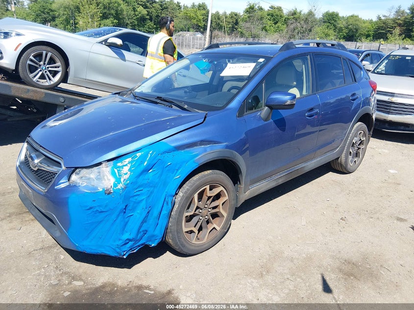 2016 Subaru Xv VIN JF2GPANC2G8220174 IAAI salvage auction — RIGHT FRONT, Salvage Title, sold $600 on 2026-07-17 (photo 2)