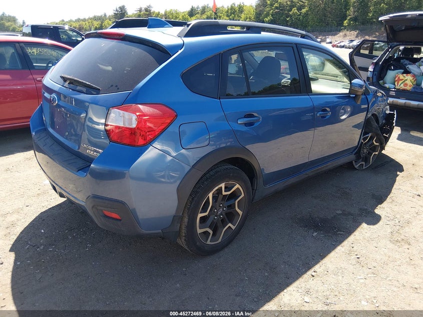 2016 Subaru Xv VIN JF2GPANC2G8220174 IAAI salvage auction — RIGHT FRONT, Salvage Title, sold $600 on 2026-07-17 (photo 4)