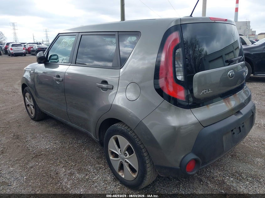 2014 Kia Soul VIN KNDJN2A23E7092625 IAAI salvage auction — FRONT END, Original (West Virginia), sold $975 on 2026-07-29 (photo 3)