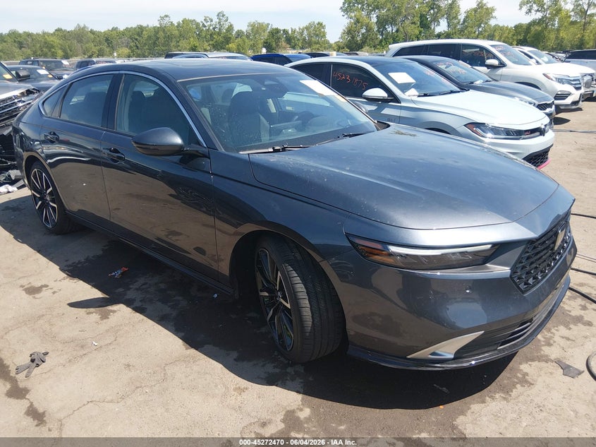 2025 Honda Accord VIN 1HGCY2F87SA068051 IAAI salvage auction — HAIL, Salvage Title, sold $13,000 on 2026-07-17 (photo 1)