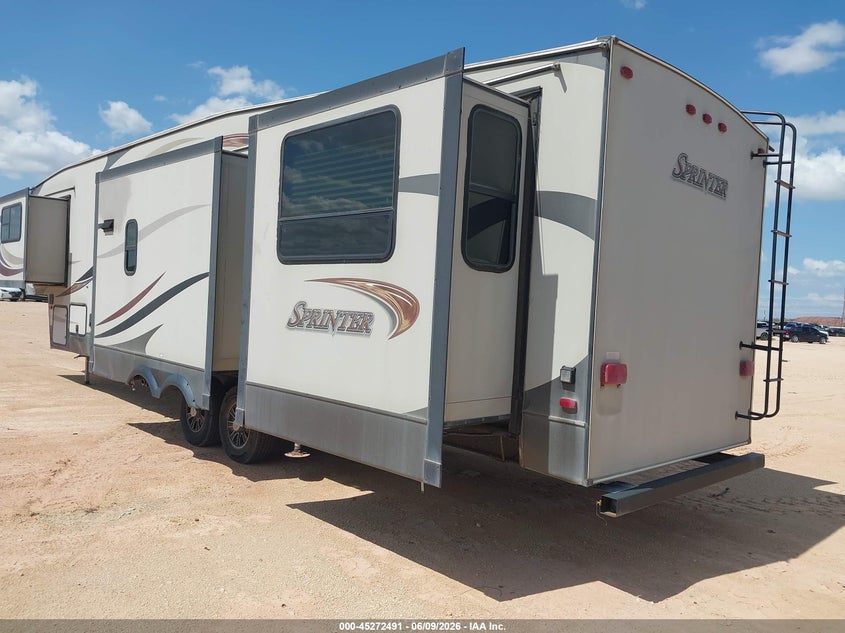 2016 Keystone Sprinter VIN 4YDF35323G1531982 IAAI salvage auction — HAIL, Original (Texas), sold $11,800 on 2026-08-27 (photo 3)