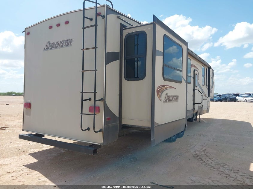 2016 Keystone Sprinter VIN 4YDF35323G1531982 IAAI salvage auction — HAIL, Original (Texas), sold $11,800 on 2026-08-27 (photo 4)