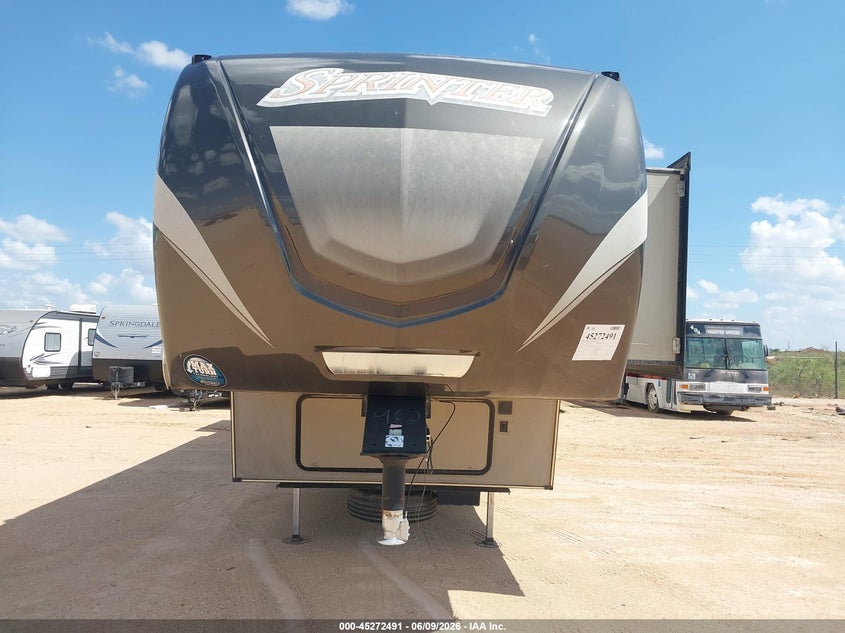 2016 Keystone Sprinter VIN 4YDF35323G1531982 IAAI salvage auction — HAIL, Original (Texas), sold $11,800 on 2026-08-27 (photo 6)