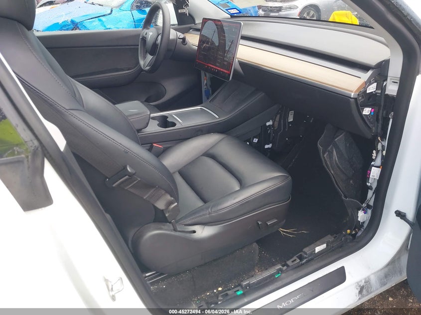 2021 Tesla Model y VIN 5YJYGDEEXMF306236 IAAI salvage auction — UNDERCARRIAGE, Original (Texas), sold $7,300 on 2026-07-30 (photo 5)