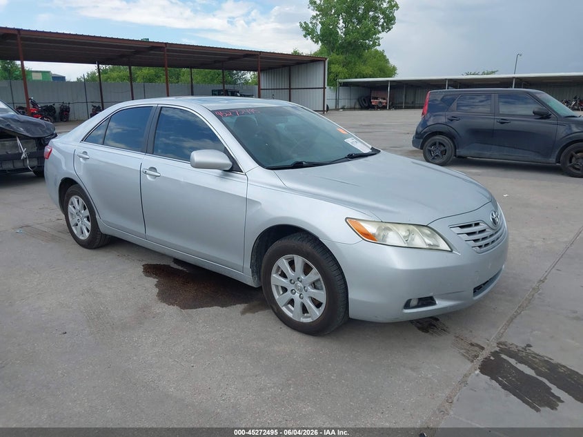 2007 Toyota Camry VIN JTNBK46K073026931 IAAI salvage auction — HAIL, Original (Texas), sold $425 on 2026-07-17 (photo 1)