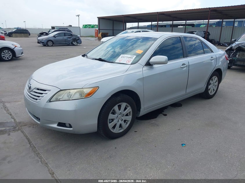 2007 Toyota Camry VIN JTNBK46K073026931 IAAI salvage auction — HAIL, Original (Texas), sold $425 on 2026-07-17 (photo 2)