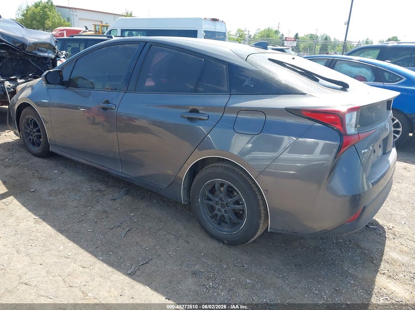 2019 Toyota Prius VIN JTDKARFU4K3070767 IAAI salvage auction — NORMAL WEAR, Clear (Michigan), sold $6,550 on 2026-07-16 (photo 3)