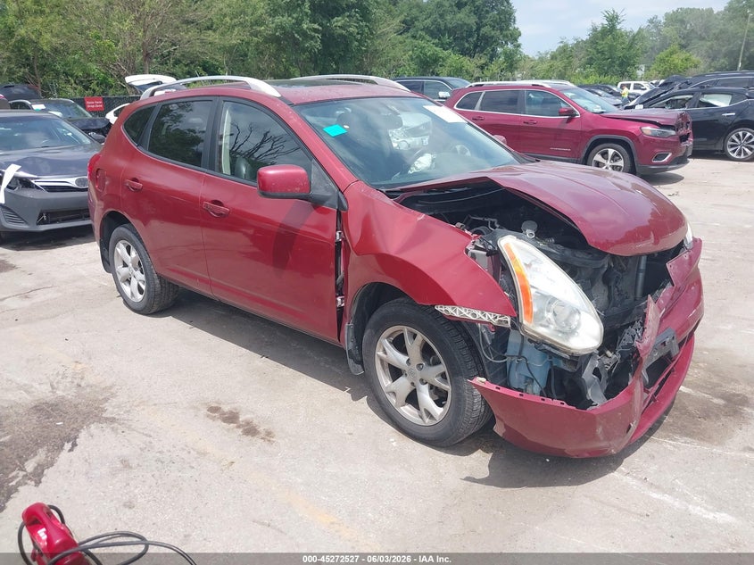2008 Nissan Rogue VIN JN8AS58V18W127798 IAAI salvage auction — FRONT END, Salvage (Missouri), sold $475 on 2026-07-08 (photo 1)