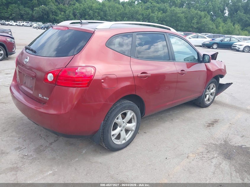 2008 Nissan Rogue VIN JN8AS58V18W127798 IAAI salvage auction — FRONT END, Salvage (Missouri), sold $475 on 2026-07-08 (photo 4)