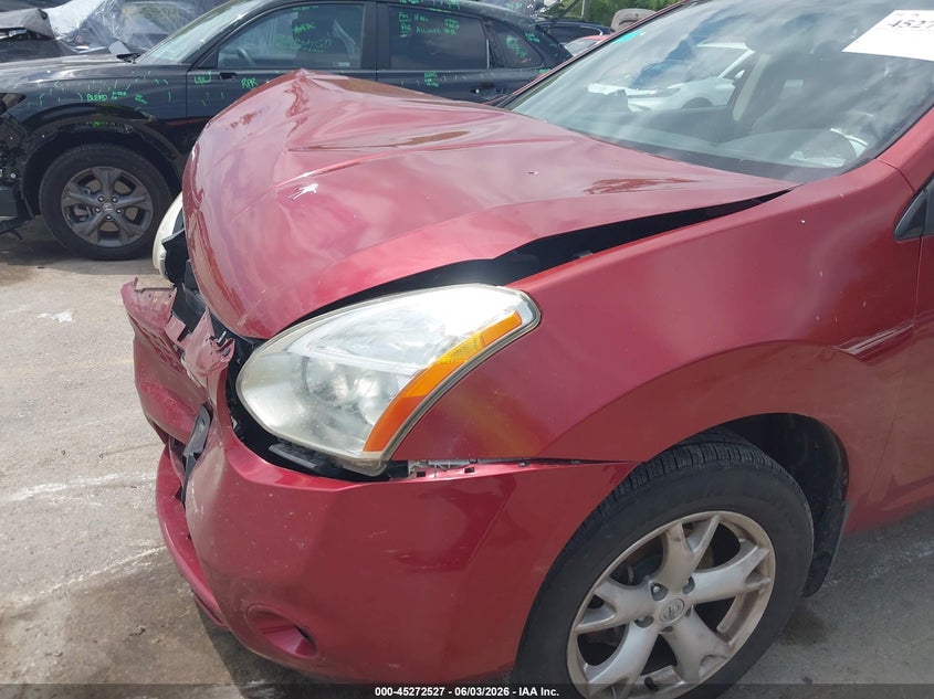 2008 Nissan Rogue VIN JN8AS58V18W127798 IAAI salvage auction — FRONT END, Salvage (Missouri), sold $475 on 2026-07-08 (photo 6)