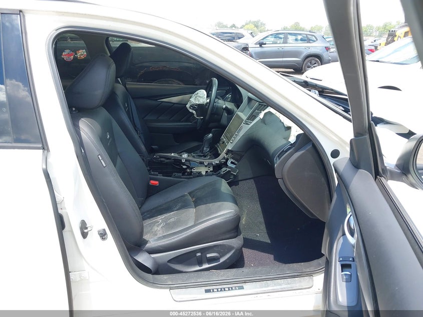 2014 Infiniti Q50 VIN JN1BV7AR5EM707405 IAAI salvage auction — FRONT END, Salvage (Ohio), sold $575 on 2026-07-16 (photo 5)