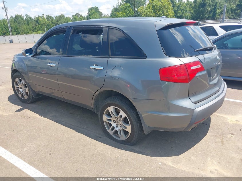2008 Acura Mdx VIN 2HNYD28688H543299 IAAI salvage auction — REPOSSESSION, Nrc Lienholder Repossession Paperwork (Mississippi), sold $375 on 2026-07-09 (photo 3)