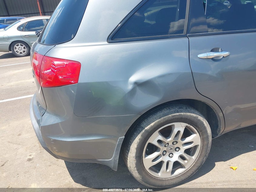 2008 Acura Mdx VIN 2HNYD28688H543299 IAAI salvage auction — REPOSSESSION, Nrc Lienholder Repossession Paperwork (Mississippi), sold $375 on 2026-07-09 (photo 6)