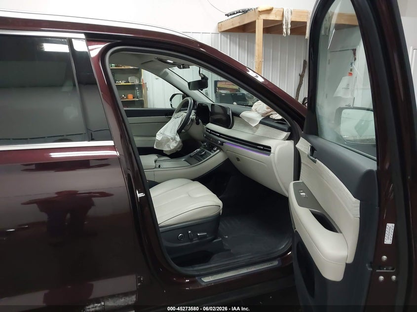 2024 Hyundai Palisade VIN KM8R7DGE5RU704482 IAAI salvage auction — FRONT END, Salvage Title, sold $25 on 2026-07-28 (photo 5)