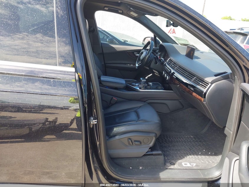 2019 Audi Q7 VIN WA1AAAF75KD047848 IAAI salvage auction — FRONT & REAR, Original (Texas), sold $9,350 on 2026-07-17 (photo 5)