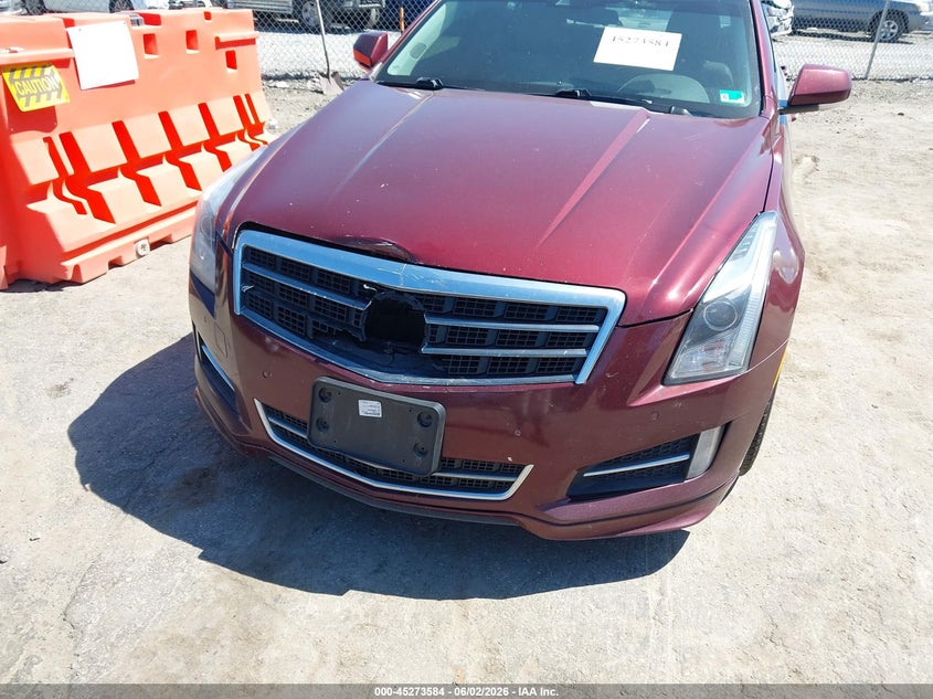 2014 Cadillac Ats VIN 1G6AC5SX6E0175365 IAAI salvage auction — FRONT END, Salvage Title, sold $1,050 on 2026-07-22 (photo 6)