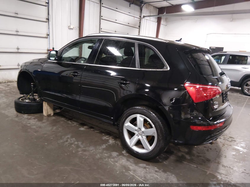 2012 Audi Q5 VIN WA1DKAFPXCA063959 IAAI salvage auction — LEFT FRONT, Salvage Title, sold $900 on 2026-07-07 (photo 3)