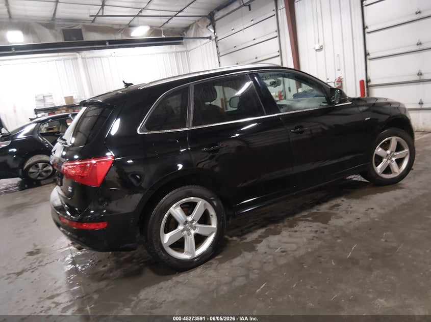 2012 Audi Q5 VIN WA1DKAFPXCA063959 IAAI salvage auction — LEFT FRONT, Salvage Title, sold $900 on 2026-07-07 (photo 4)