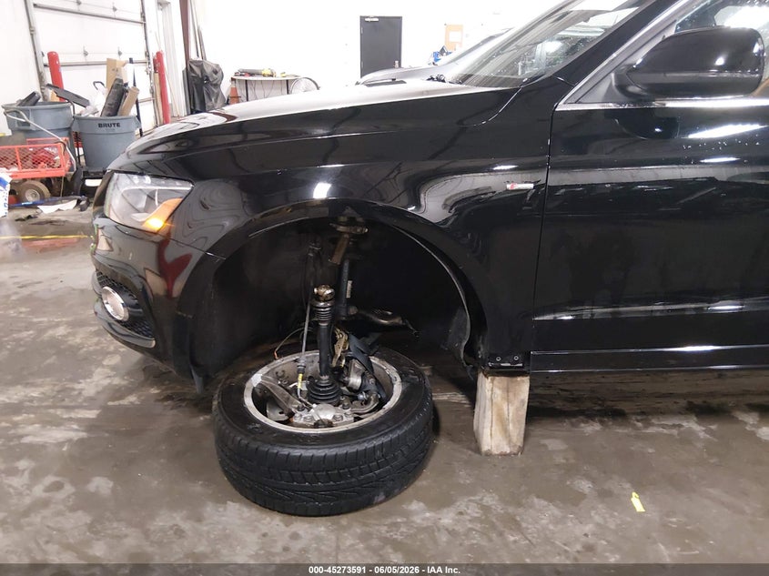 2012 Audi Q5 VIN WA1DKAFPXCA063959 IAAI salvage auction — LEFT FRONT, Salvage Title, sold $900 on 2026-07-07 (photo 6)