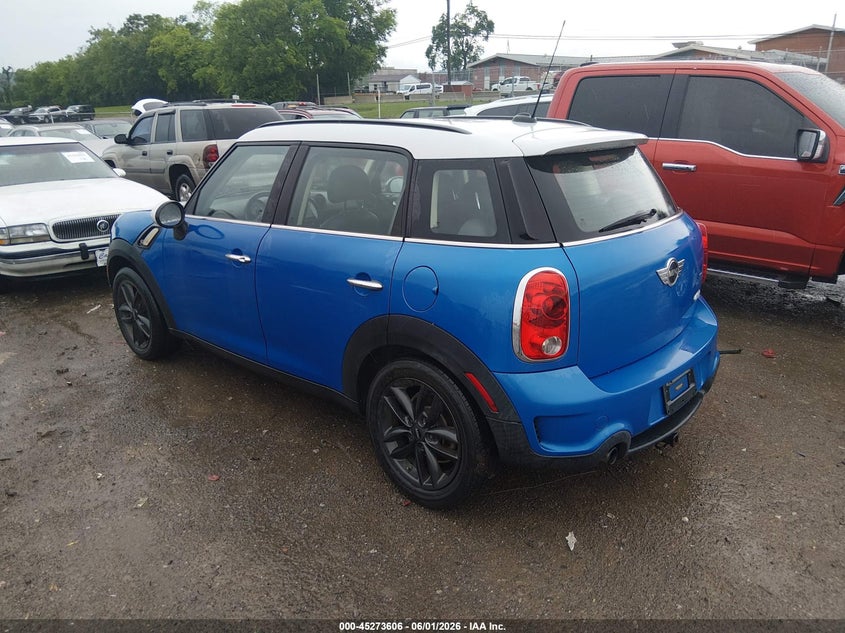 2013 Mini Countryman VIN WMWZC3C57DWM28350 IAAI salvage auction — NORMAL WEAR, Salvage (Texas), sold $325 on 2026-08-20 (photo 3)