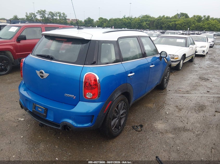2013 Mini Countryman VIN WMWZC3C57DWM28350 IAAI salvage auction — NORMAL WEAR, Salvage (Texas), sold $325 on 2026-08-20 (photo 4)