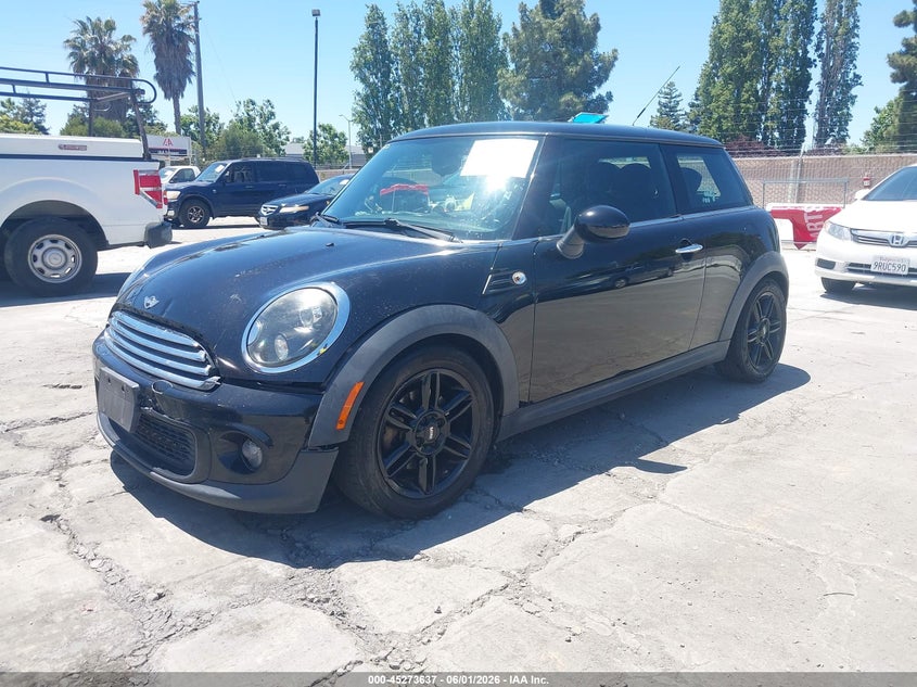 2012 Mini Cooper VIN WMWSU3C58CT539889 IAAI salvage auction — NORMAL WEAR, Salvage Title - Dealer (California), sold $375 on 2026-07-06 (photo 2)